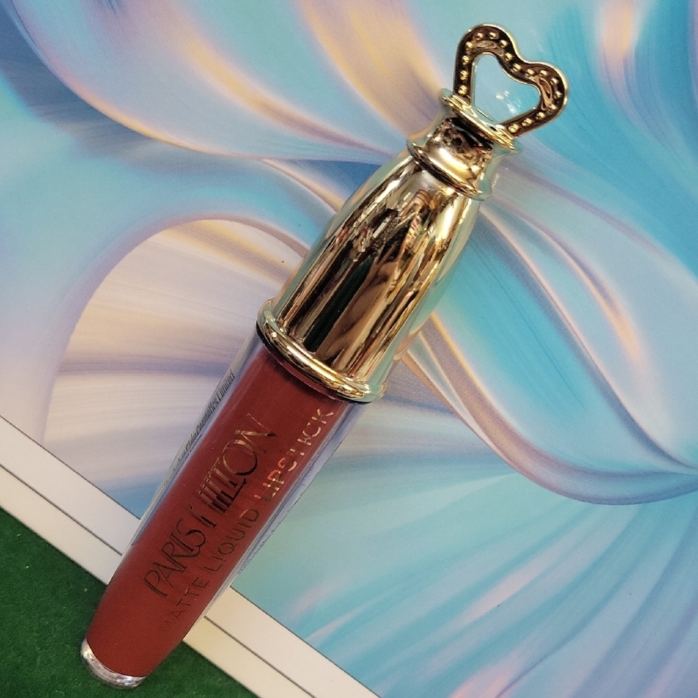 Paris Hilton Matte Liquid Lipstick New Tube Reddish Brand